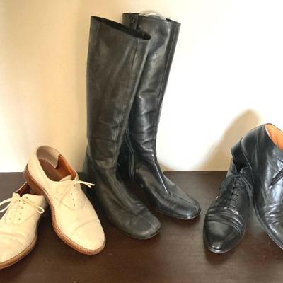 Robert Clergeris Loafers and Boots, 3 Pairs, Size 7 - Good Condition