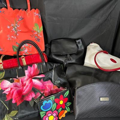 Designer Handbag Lot – Ted Baker, Nannini, Pineda Covalin, Arcadia & More