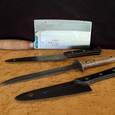King brand Cleaver, Mac Knives & More