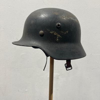 WWII German M42 Luftwaffe Combat Helmet