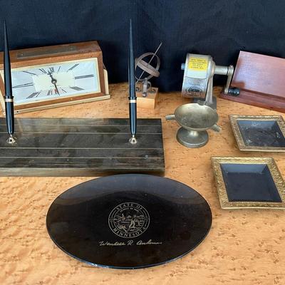 Vintage 40s-70s Desk Collectables 