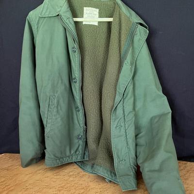 Vintage USN A-2 Winter Deck Jacket
