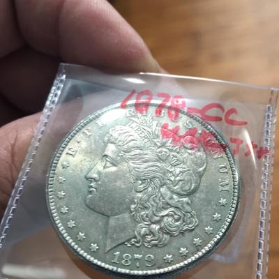 1878-CC Morgan Silver Dollar (UNC)