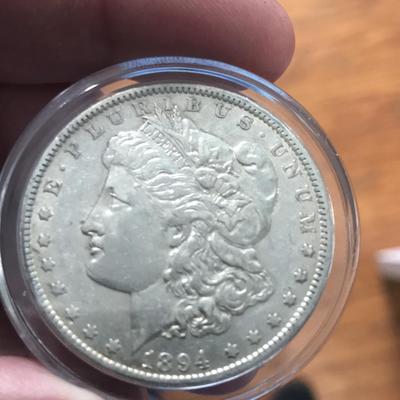 1894-O Morgan Silver Dollar