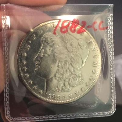 1882-CC Morgan Dollar XFT