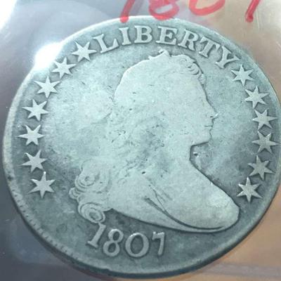 1807 Bust Half Dollar