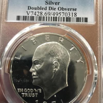 1971-S Ike Silver Dollar PR69