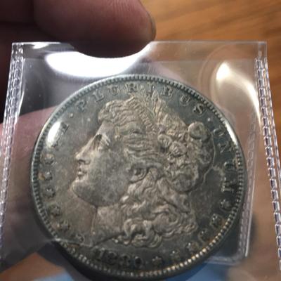 1880-S Morgan Silver Dollar