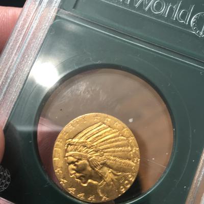 1909 $5 Indian Gold Coin