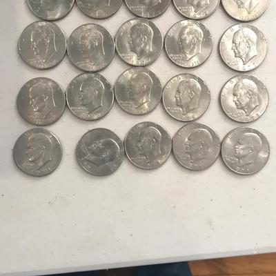 Ike Silver Dollars