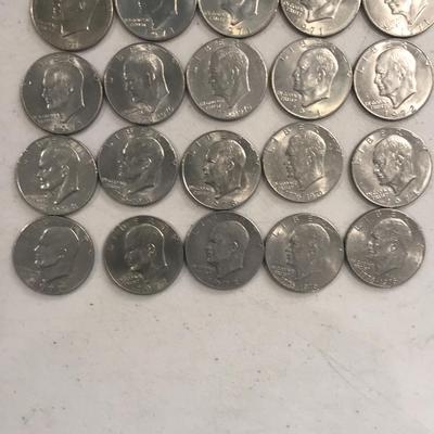 Ike Silver Dollars