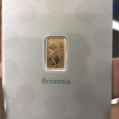 1 Gram Gold Bar (Royal Mint)