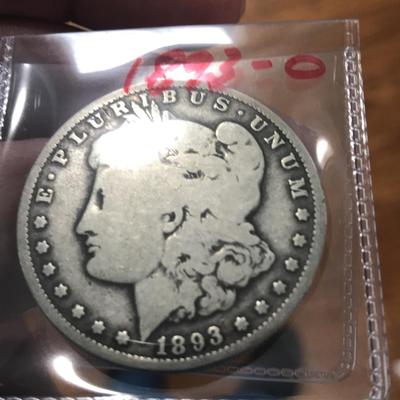 1893-O Morgan Dollar