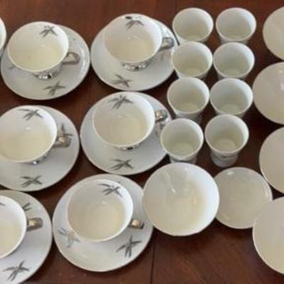 KAS014-48pc. Fine China Tea Set