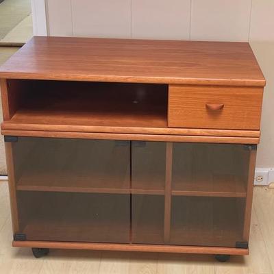 KAS009 Rolling TV Cabinet