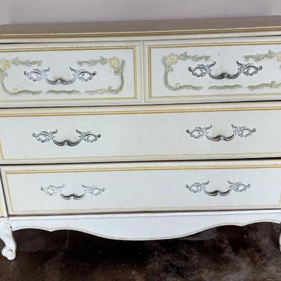 KAS057-Wooden Vintage 3 Chest Drawer