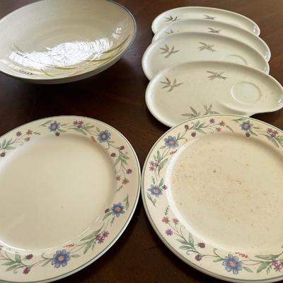 KAS034 - Assortment Of Japanese China Plates