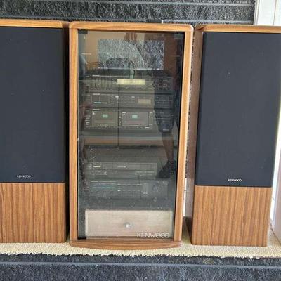 KAS050- Vintage Kenwood Stack Home Audio System & More - How Music is Supposed to Sound!