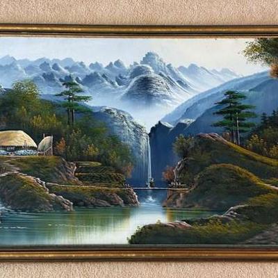 KAS011- Beautiful Scenic Painting 