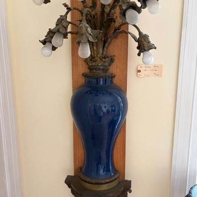 art nouveau light fixture from Waldorf Astoria Hotel $625 
2 available