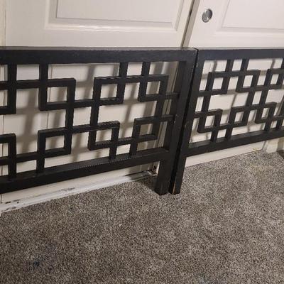King Paneled Headboard and Footboard
