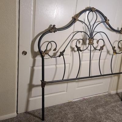 Brass-like Headboard and Footboard 