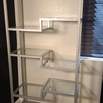 Metal and Glass Display Unit #1