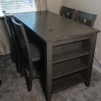 Counter Height Dining Table And Chairs 