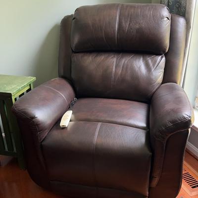 Leather Serta Lift Chair