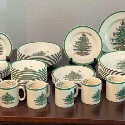 Spode “Christmas Tree” Dinnerware