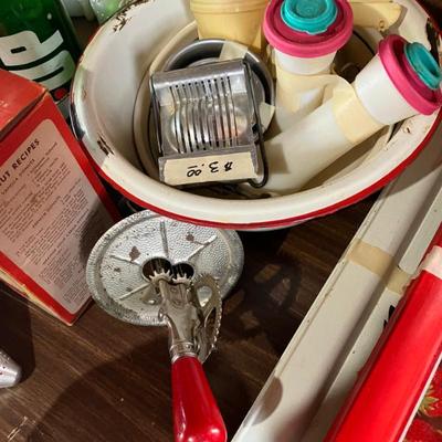 Vintage kitchen utensils