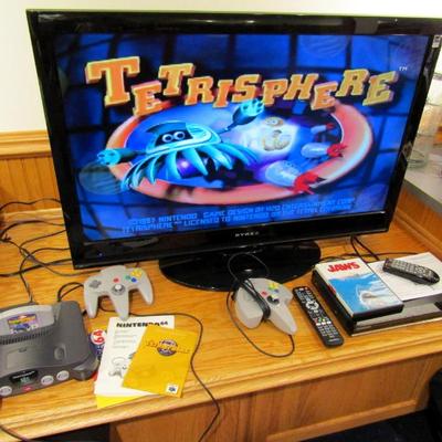 Sale Photo Thumbnail #229: Nintendo 64 with Tetrisphere & 2 controllers