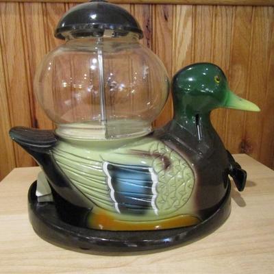 Sale Photo Thumbnail #260: Carousel Mallard duck gumball machine