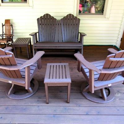 Sale Photo Thumbnail #137: Amish Crafstmen Guild II Adirondack furniture