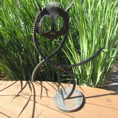 Sale Photo Thumbnail #146: Ellis Nelson metal sculpture