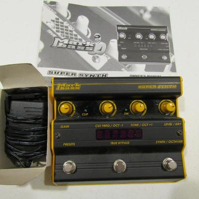 Sale Photo Thumbnail #126: Mark Bass Super Synth effects pedal