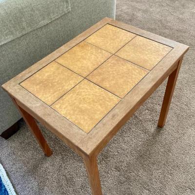 1960s Danish Mobelfabrikken Toften tile table