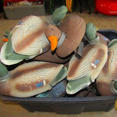 Sale Photo Thumbnail #355: Plastic duck decoys