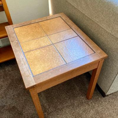 1960s Danish Mobelfabrikken Toften tile table