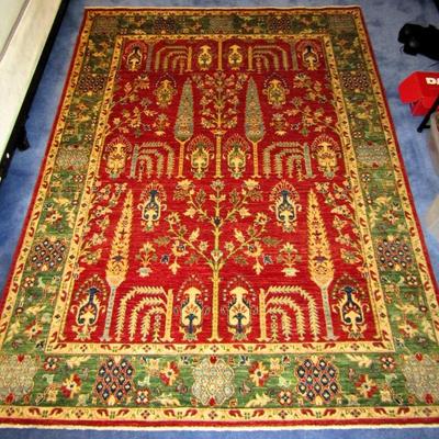 Sale Photo Thumbnail #178: 4.10'x6.9' Hand made Vezirhan Turkish wool rug
