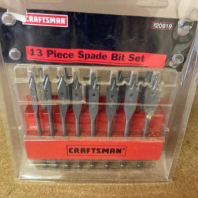 Craftsman 13-Piece Spade Bit Set