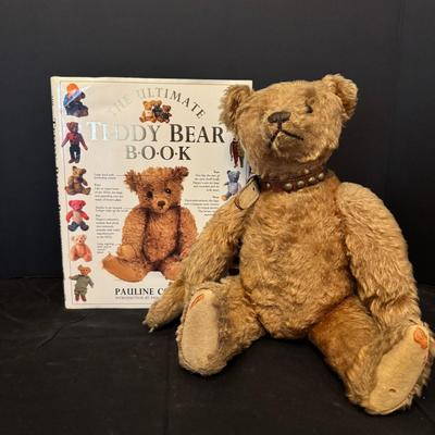 Antique-Style Teddy Bear with “The Ultimate Teddy Bear Book” by Pauline Cockrill