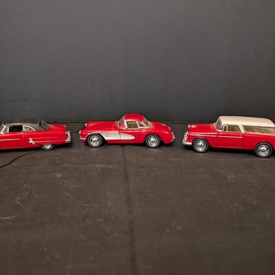 Red Classic Car Model Collection