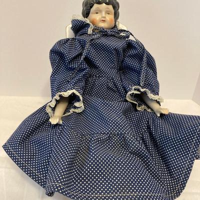 Antique China Doll with cloth body