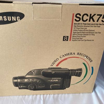Samsung SCK75 8mm Video Camera Recorder – With Box