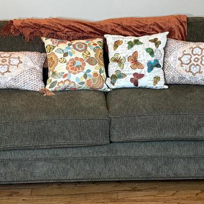 Green La-z-boy Sofa