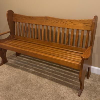 Oak Bench