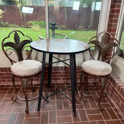 High Top Table and Chairs 