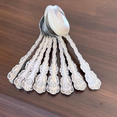 Vtg Sterling Silver Spoons