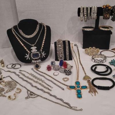 Rhinestone Costume Jewelry 
